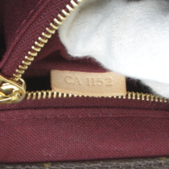 LOUIS VUITTON Brown Monogram Canvas Tote Bag - Picture 9 of 10